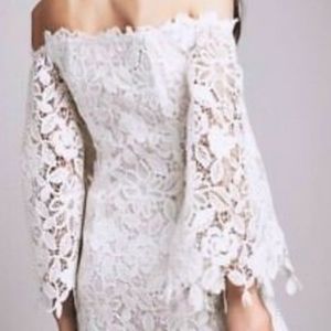 Free People Dusk Lace Party Dress Mini